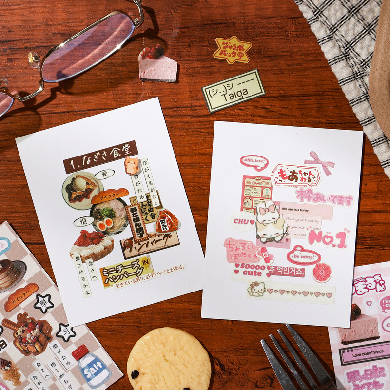 Cute Japanese Grocery Store Th - Embellishments For Scrapbooking ulasan dan harga