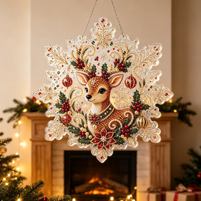 20X20CM Diamond Painting 3d Mi - Pearl Trim Chain ulasan dan harga