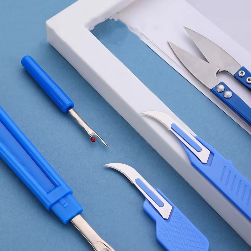 5pcs Sewing Seam Ripper Set St - Embroidery Craft ulasan dan harga