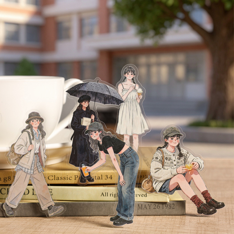 15Pcs Elegant Lady Character S - Embellishments For Scrapbooking ulasan dan harga